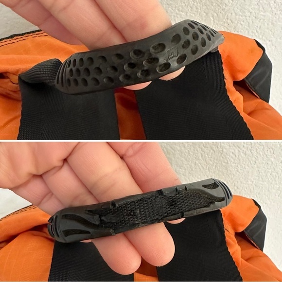 Kiva Orange Black Packable Travel Hiking Camping Backpack - Picture 13 of 14